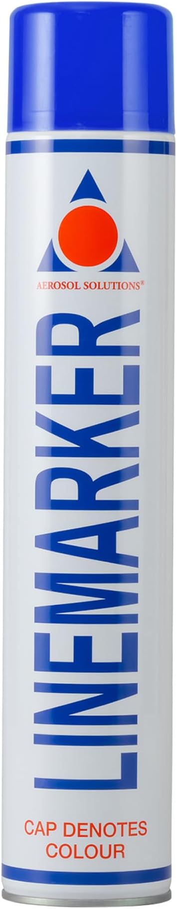 Aerosol Solutions Line Marker, Grass and Road Spray Paint, Blue, 750 ml (Pack of 1)
