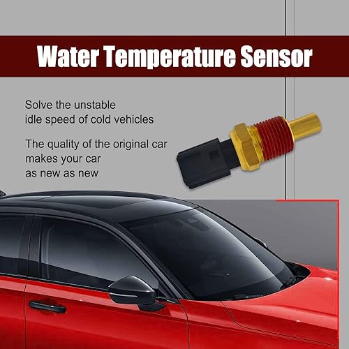 Miniatura 7 de Sensor de temperatura del refrigerante del motor, 56027873 Sensor de temperatura del agua compatible con Dodge Jeep Chrysler