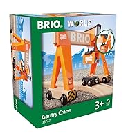 Algopix Similar Product 11 - BRIO Gantry Crane  Authentic Railway