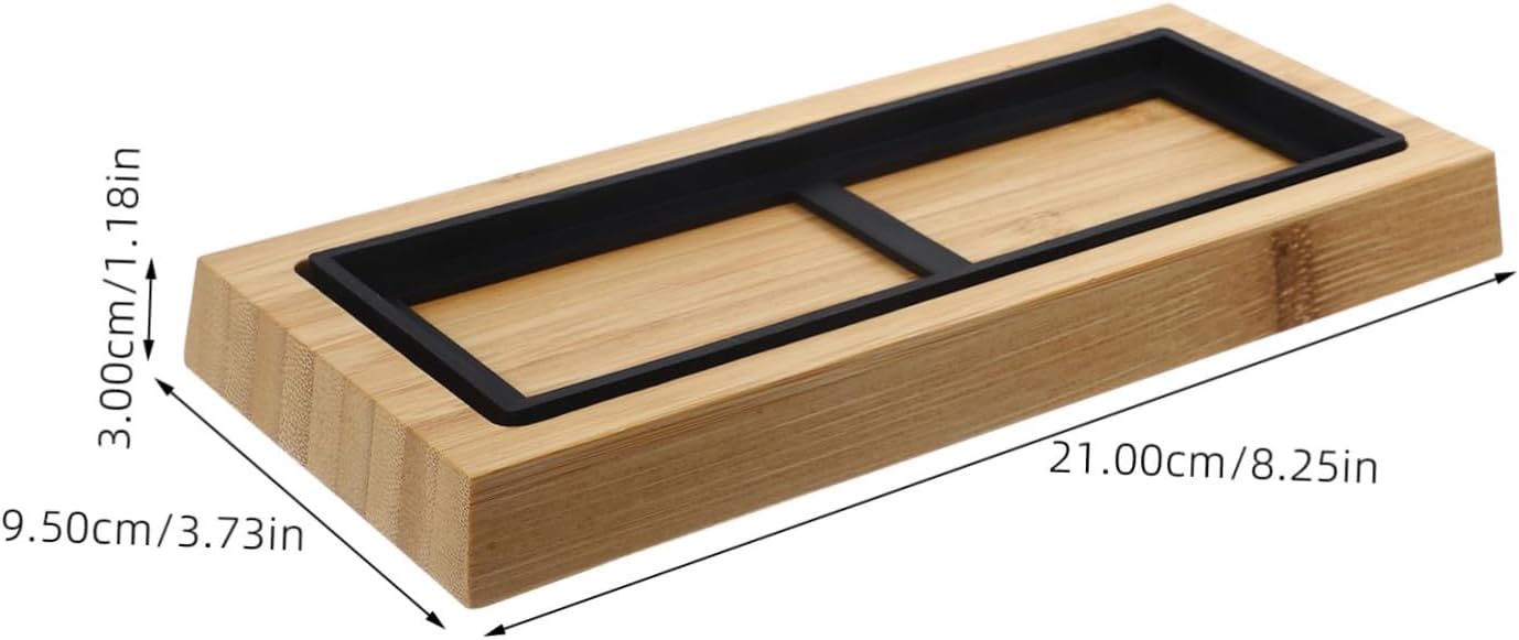 UPKOCH Whetstone Base Holder with Silicone Grip Sharpening Stone Holder for Knife Sharpening Stable Grinding Stone Stand Kitchen Sharpening Accessory 8.26 X 3.54 X 0.78 in 1 Base