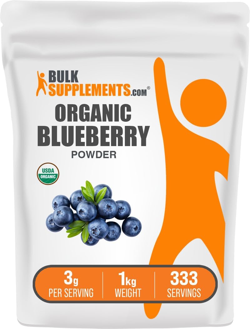BULKSUPPLEMENTS.COM Blueberry Powder - 1 Kilogram