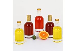 6 oz Glass Bottles with Lids: Store Your Beverages Stylistically