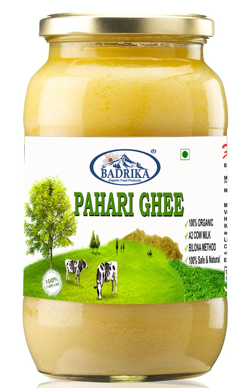 Badrika Pahari A2 Ghee | Himalayan Badri Cow Milk Ghee by Traditional Bilona Method 450ML (B0CX5G3NRS) Amazon Price History, Amazon Price Tracker