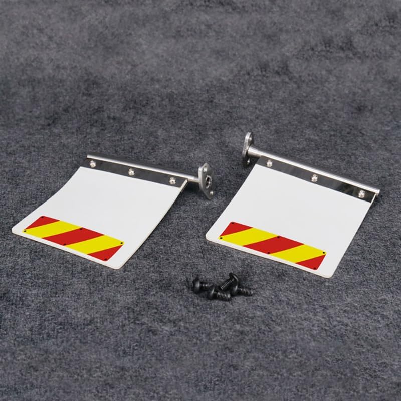 TOUCAN RC HOBBY LESU Metal Rear Mud Plate for 1/14Tamiya Knight RC Semi Truck Tractor Car