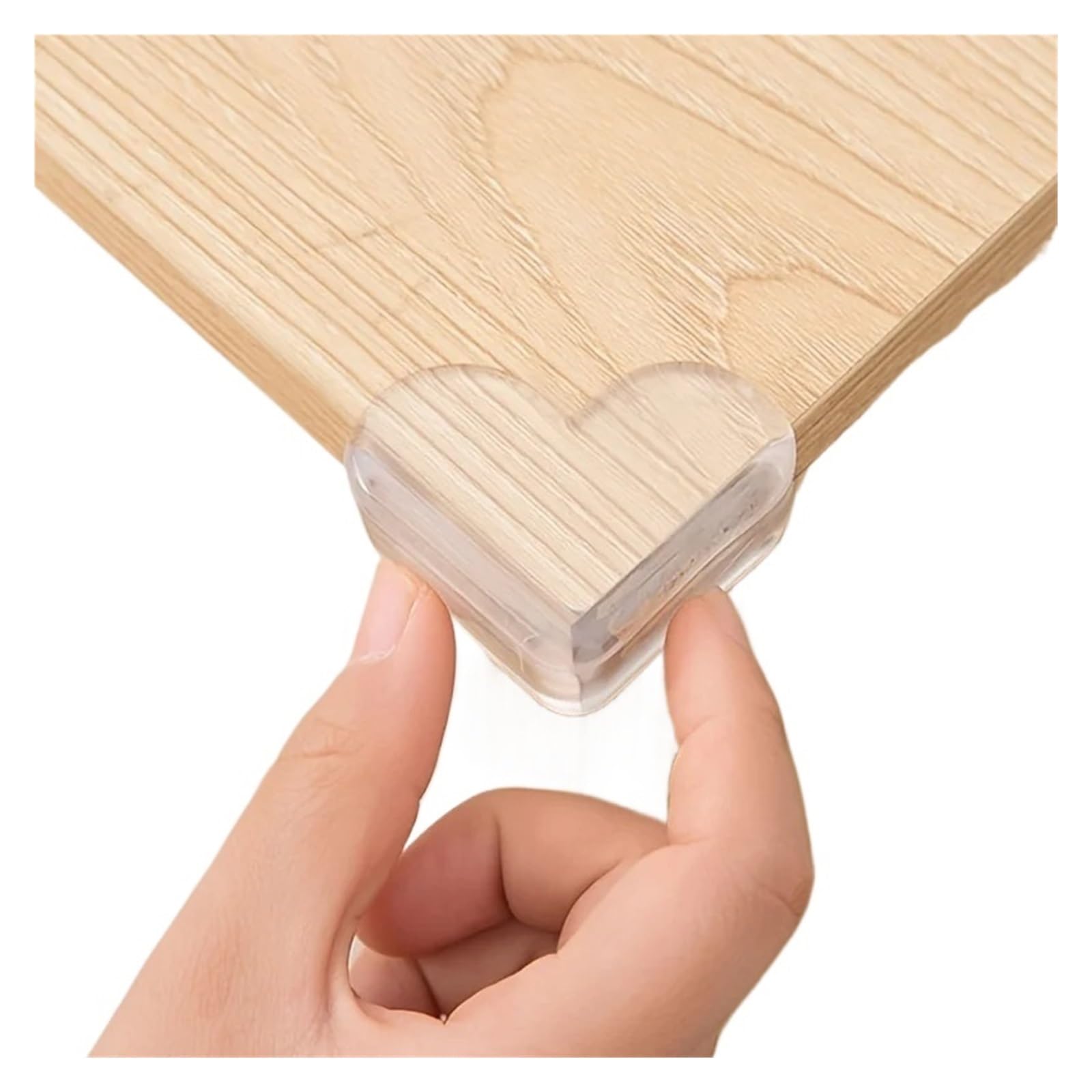 Eckenschutz für Tische, Kindersicherheit, transparente Stoßdämpfer, 8er-Pack, hochbeständiges Klebegel für Kinder