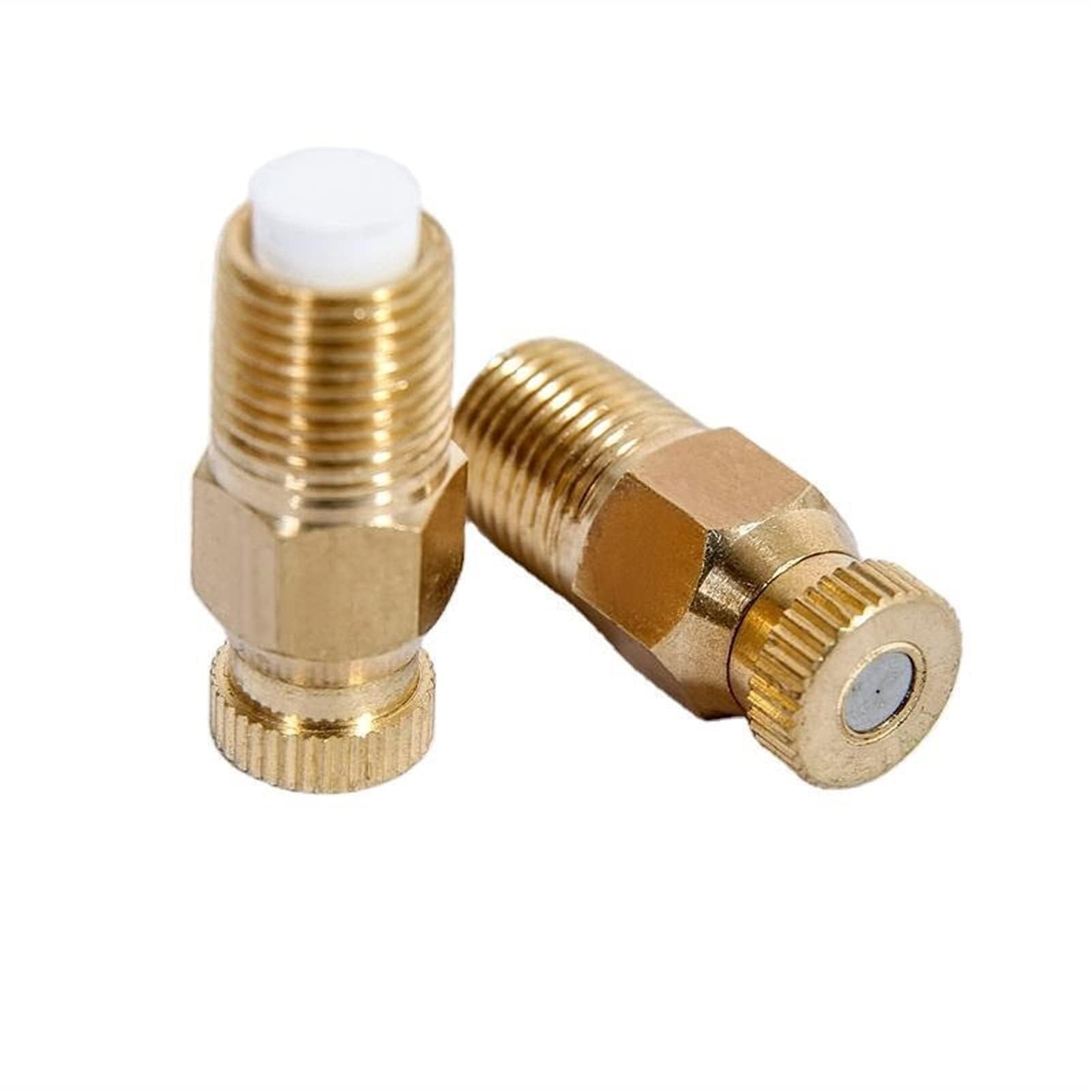 Boquilla pulverizadora de Alta presión, 50 Piezas de Cabezales de Repuesto for boquillas nebulizadoras de latón con Filtro, 1/8" NPT(0.8mm(0.031''))