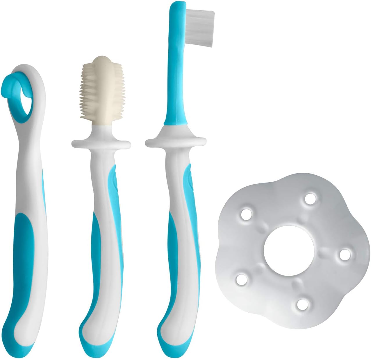 Fisher-Price Ultra Care Oral Hygiene Combo for Babies/Kids (Manual,Pack of Blue Set)