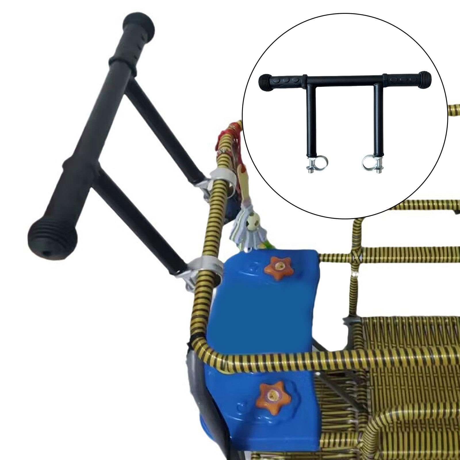 Harilla Extension de poignée de Poussette, Extension de Guidon, accoudoir d'extension de Poussette en métal Robuste pour landaus, Accessoires de Chariot, 1 Pince