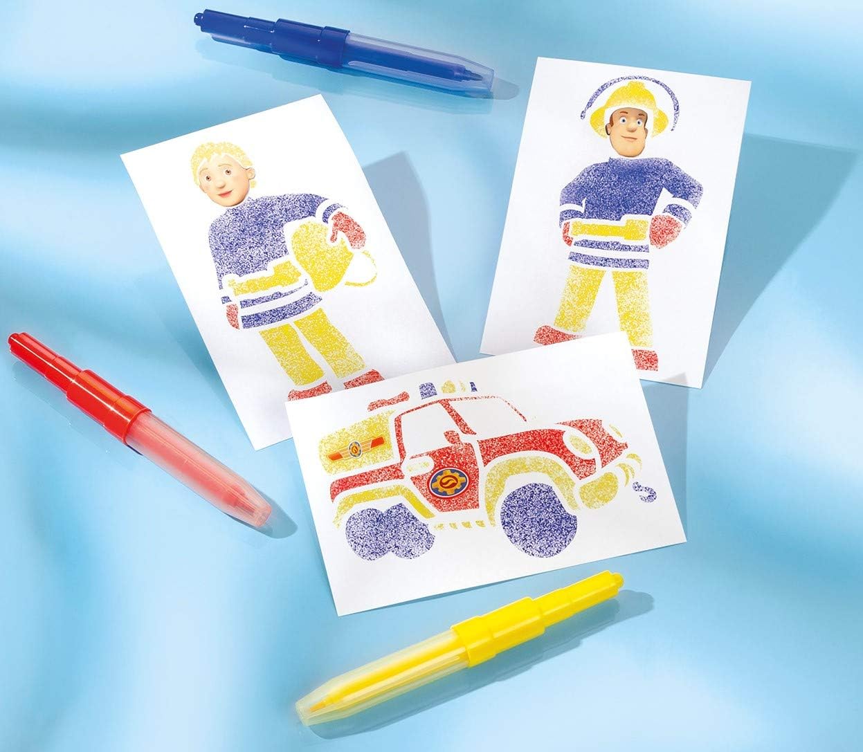 Totum Creative Kit - Fireman Sam - Spray-Fuelders, 340022, Multi-Coloured