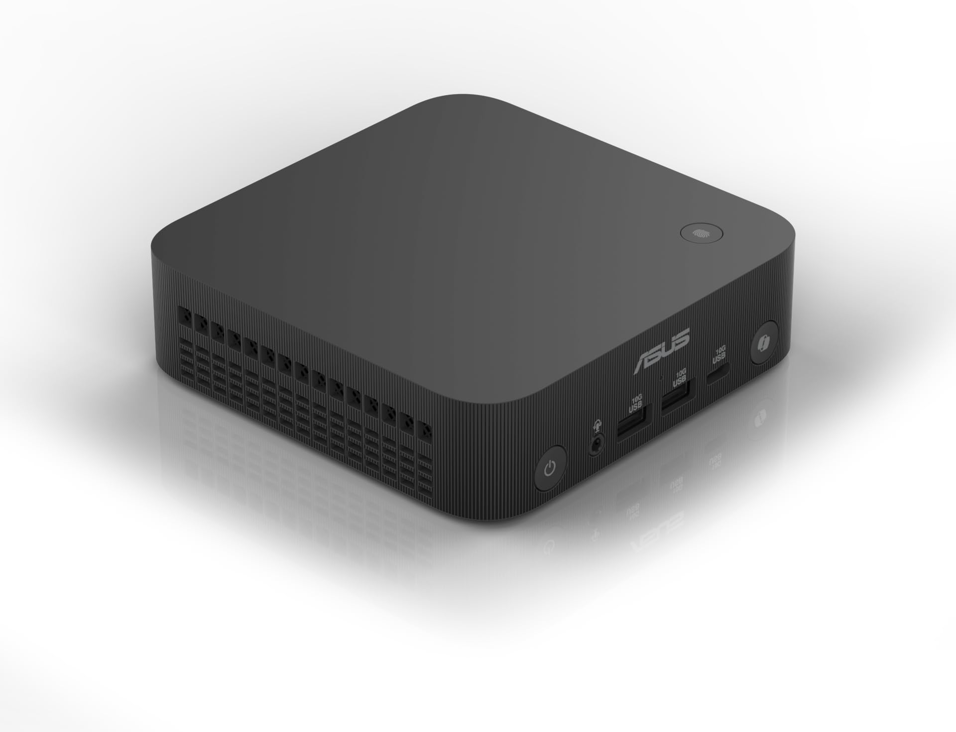 ASUS ExpertCenter PN54 Barebone Mini PC con processore AMD RyzenTM AI 5 340, RAM DDR5, design a doppia archiviazione, WiFi 7 e BT 5.4, comando vocale, accesso allo chassis senza attrezzi, USB-C
