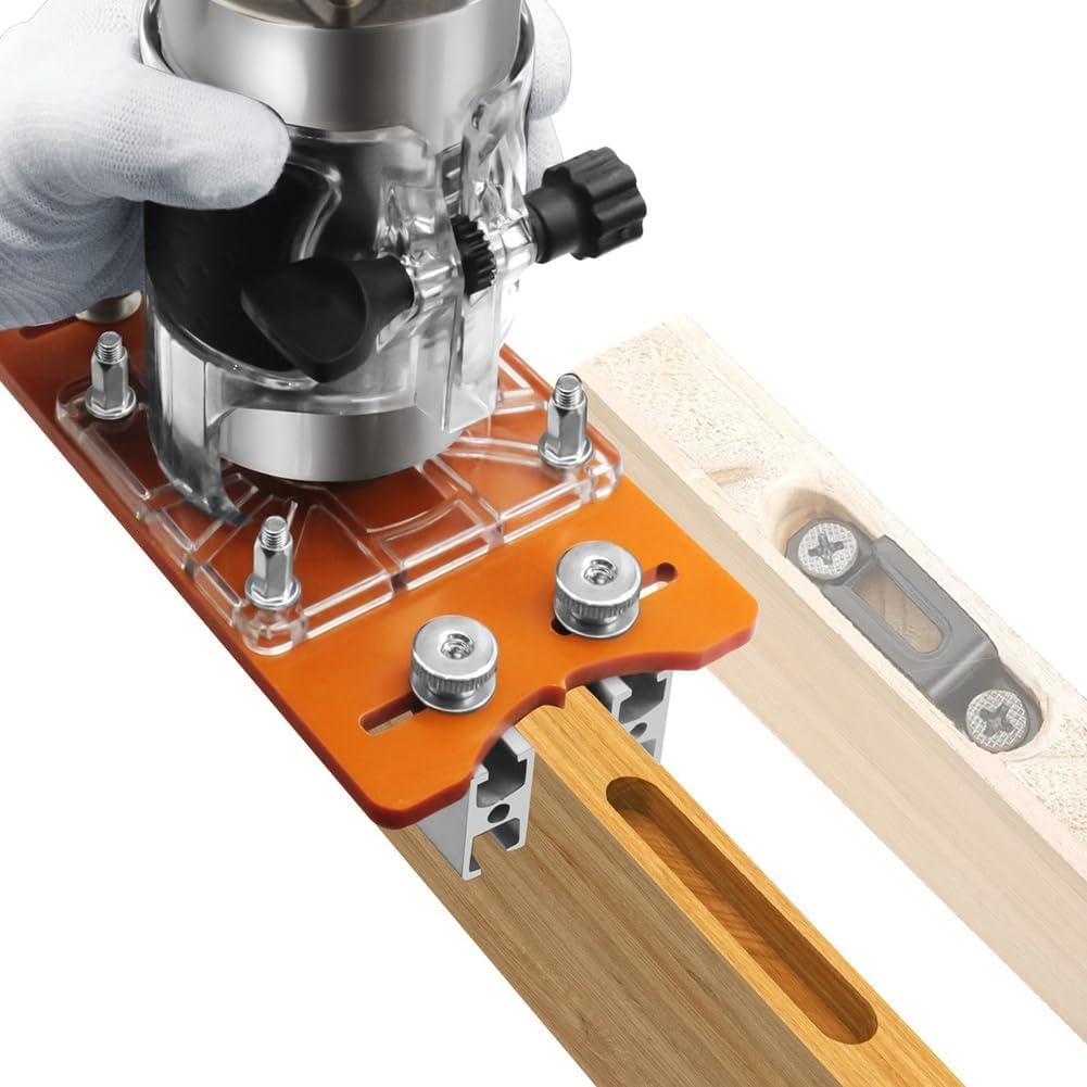Support de fixation 2 en 1 pour débroussailleuse à bois, support de fente 2 en 1, connecteurs invisibles pour machine à tailler
