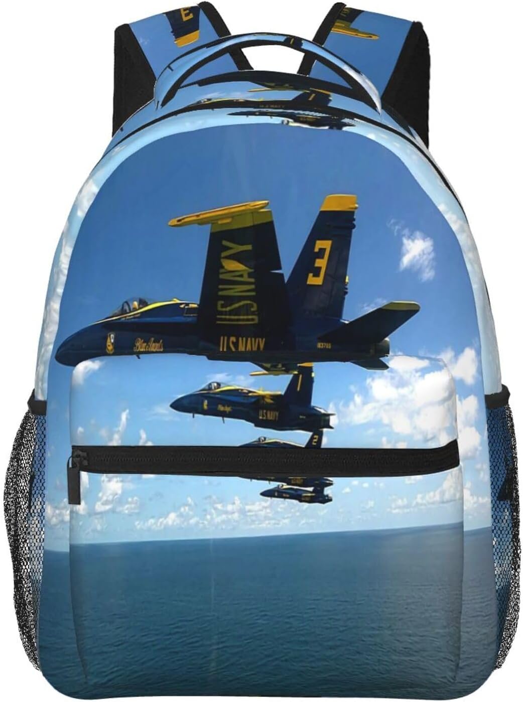 Black Tornado Funnel Lightning Backpack Laptop Backpack Sports Travel Shoulder bag Light casual backpack