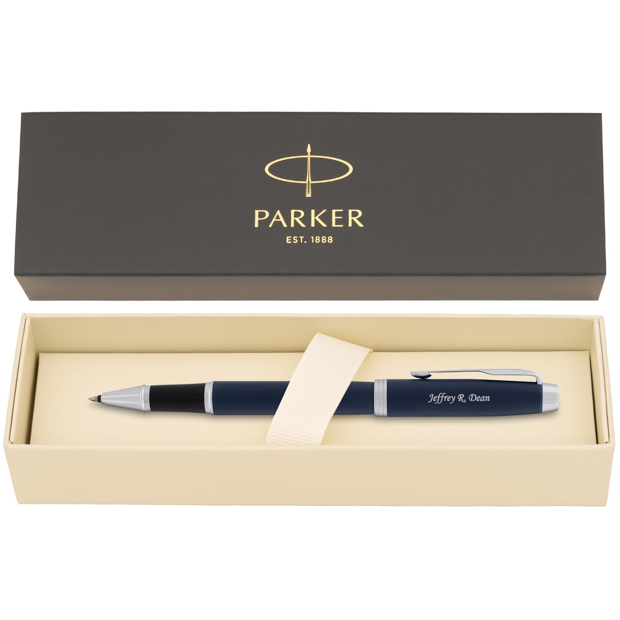 Parker IM Rollerball Pen, Matte Blue with Chrome Trim
