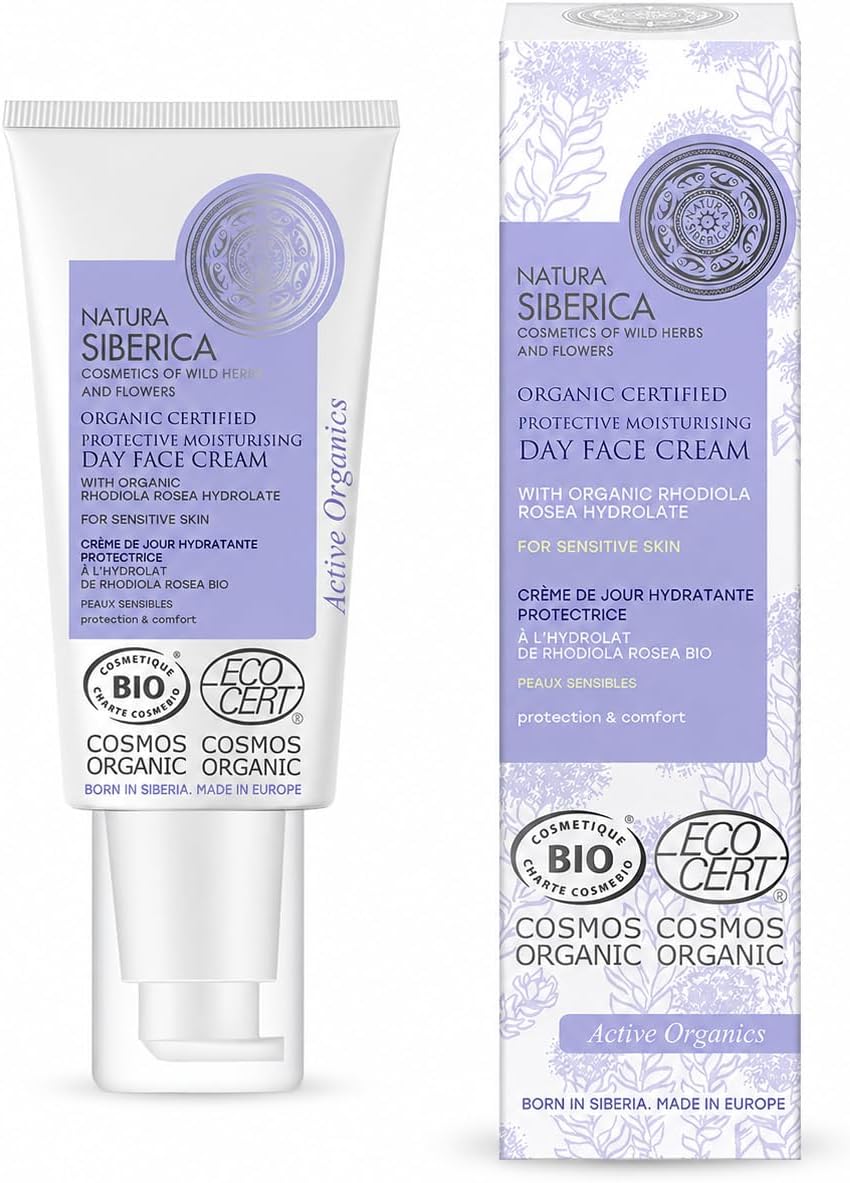 Organic Certified Sensitive Skin, Protective Moisturising Day Face Cream