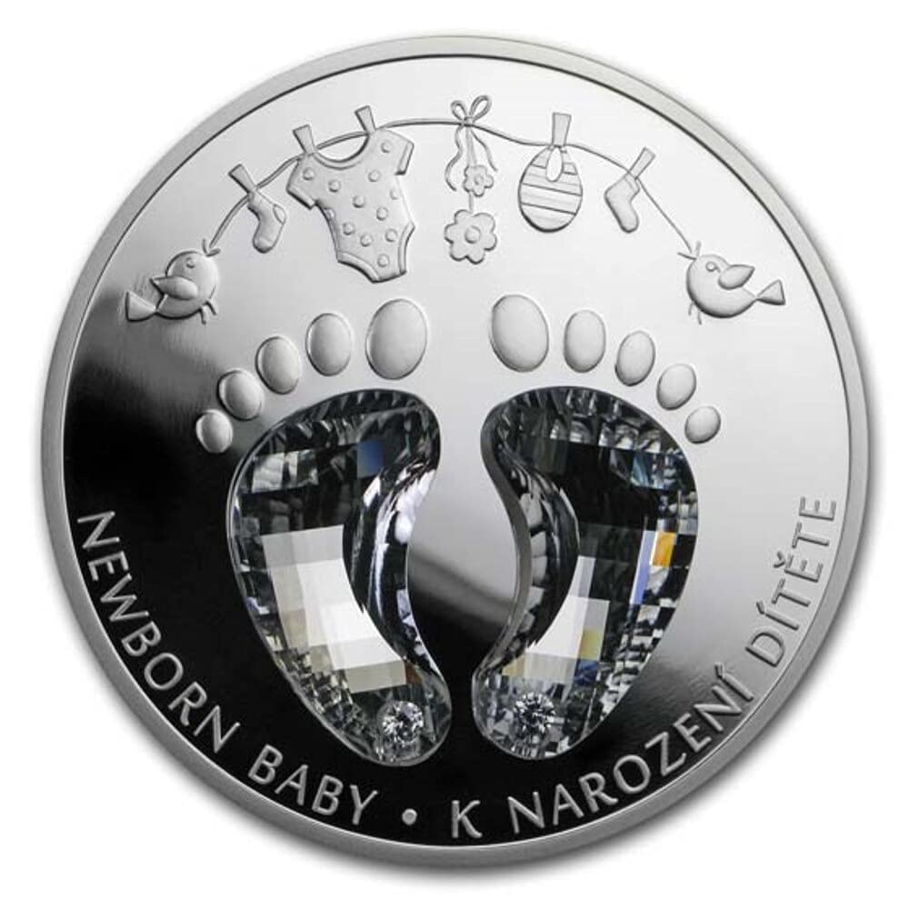 Newborn Baby 1 Oz Silver Coin Niue 2019