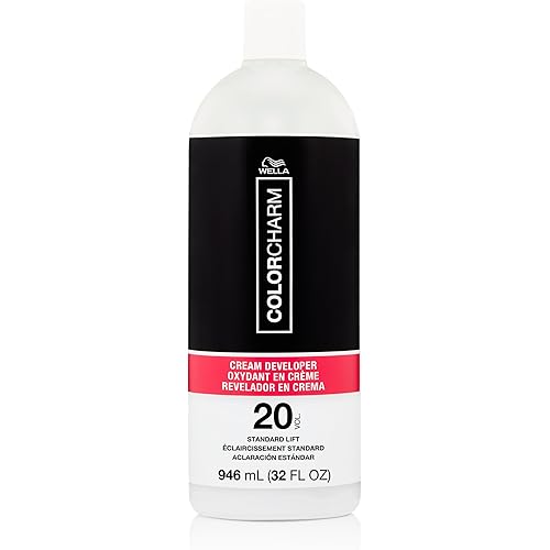 COLORCHARM Cream Hair Color Developers | For Optimal Gray Blending and Rich Multi-Dimensional End Results | Various Sizes