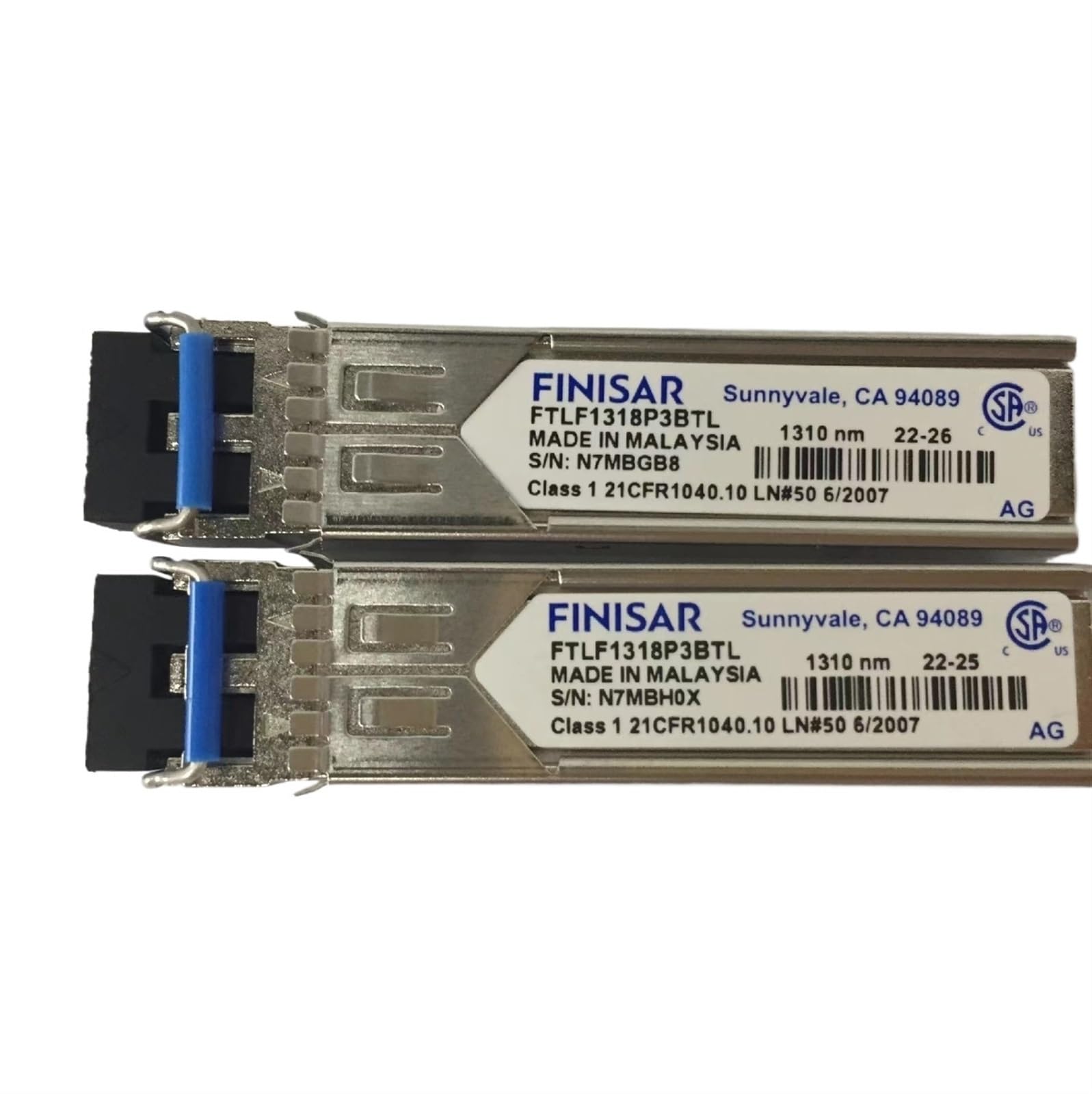 Fibra Gigabit sfp/FTLF1318P3BTL 1,25G SFP 10km 1310nm LC SFP SM Gigabit monomodo