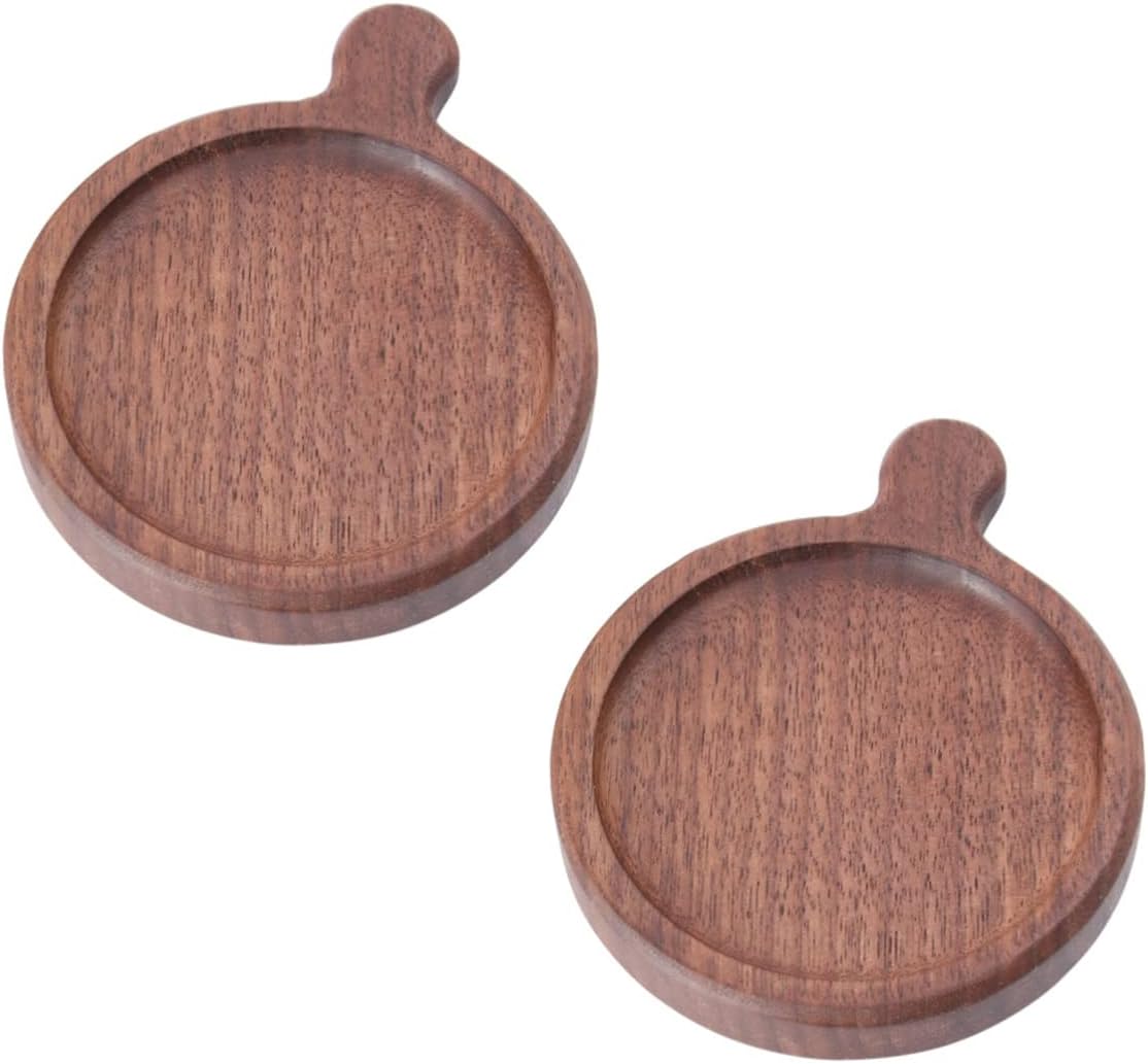 Mikinona Wooden Coaster Set Insulation Mats for Cups Table Protectors Pallet Style Decor