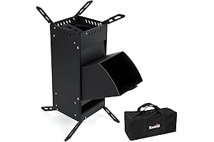 Gstove Camping Wood Stove- Collapsible Rocket Stove