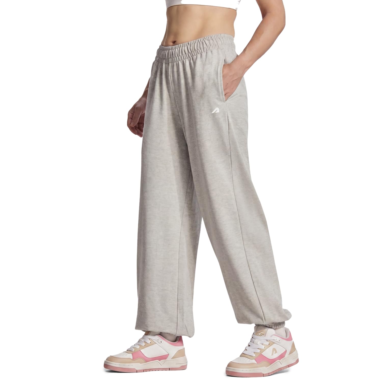Boldfit Women Joggers Track Pants, Relaxed Fit, Soft & Breathable, Elastic Waist with Drawstring, Moisture-Wicking, Durable with Pockets, Stylish Sweatpants for Gym, Yoga, Travel & Casual Wear-image-19