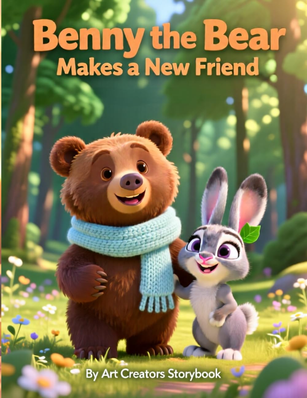 Benny the Bear Makes a New Friend: A Friendship-Building Woodland Story About Kindness, Confidence, and Helping Children Connect with Others for Ages ... the Bear Social-Emotional Learning Series)