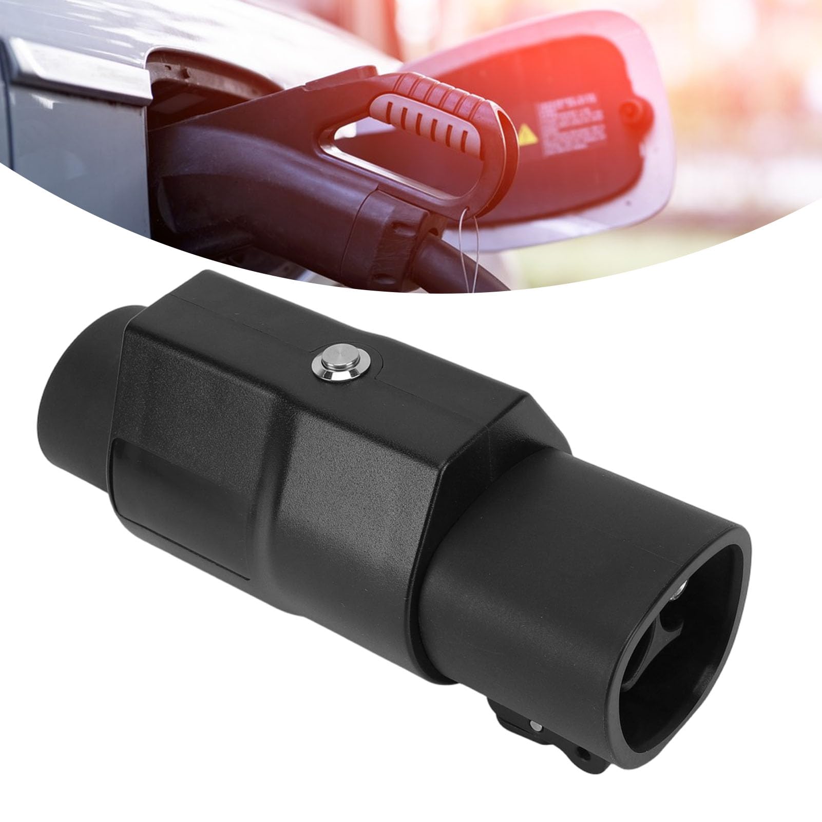 Ładowarka EV 50A, 250V, Mechanizm Blokujący, żaroodporny materiał PC, ładowarka J1772, Zwiększona wydajność ładowania, Konstrukcja Typu Plug and Play, z blokadą Bezpieczeń