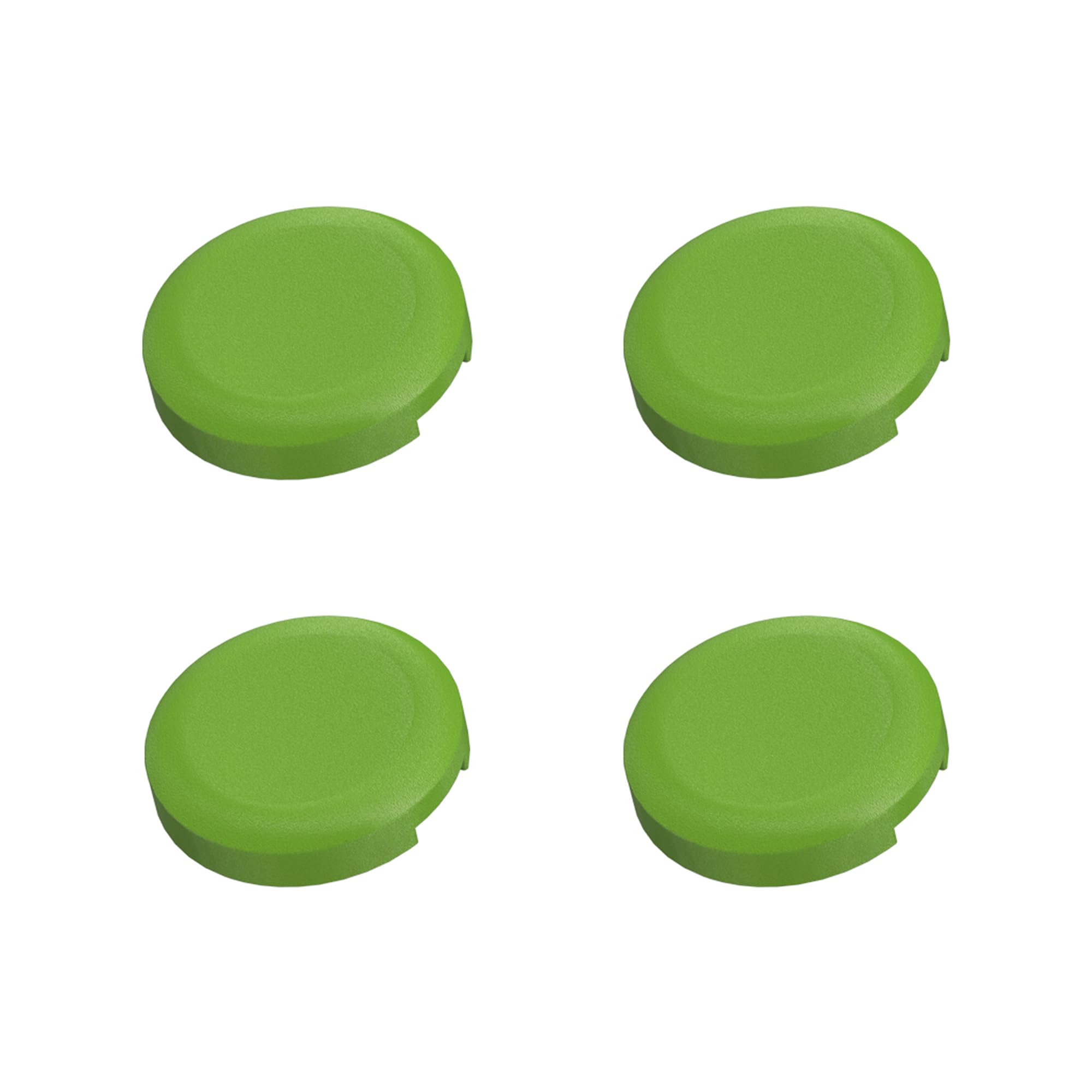 Leverless Controller Keycaps Replacement Button Caps,4PCS 23mm Arcade Replacement Hitbox Button Caps for Mechanical PushButtons,Caps for TTC/Cherry/Akko Switches Caps(Green)