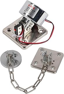 Magnet Fire Door Holder, Stainless Steel, Suction 50KG Force, Floorwall Door Holder for Home and Office (DC24V)