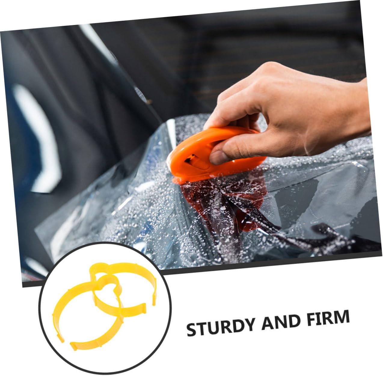 10pcs Vinyl Film Roll Holder Clips Auto Film Roll Holding Tools for Car Wrapping Masking Tape