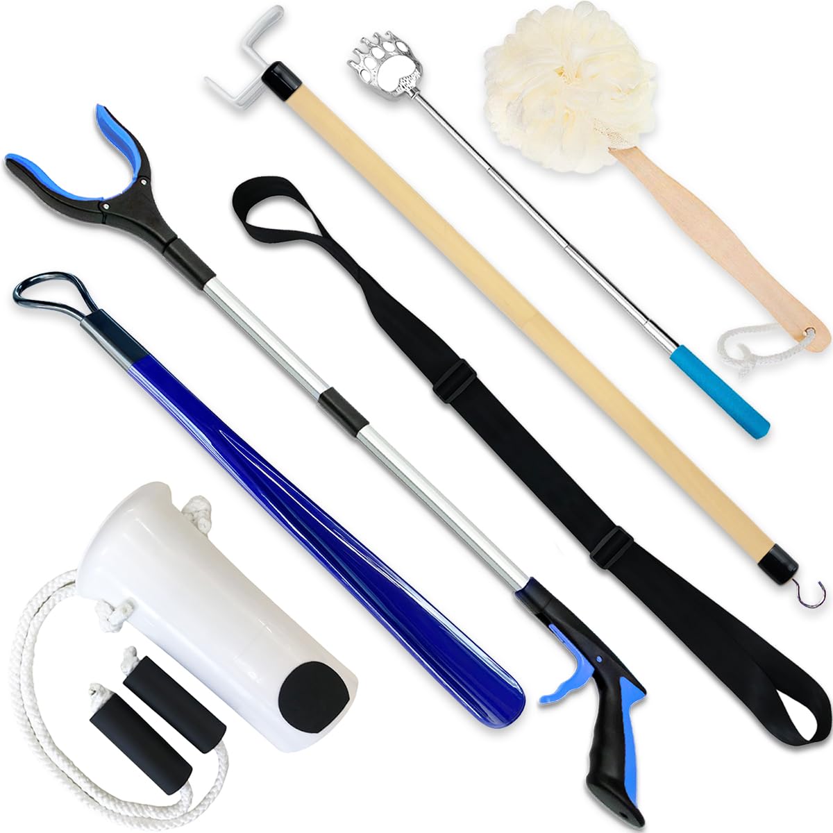 7PC Hip Kit For Seniors Total Hip Replacement Prime Hip Replacement Kit After Surgery Hip Replacement Recovery Kit