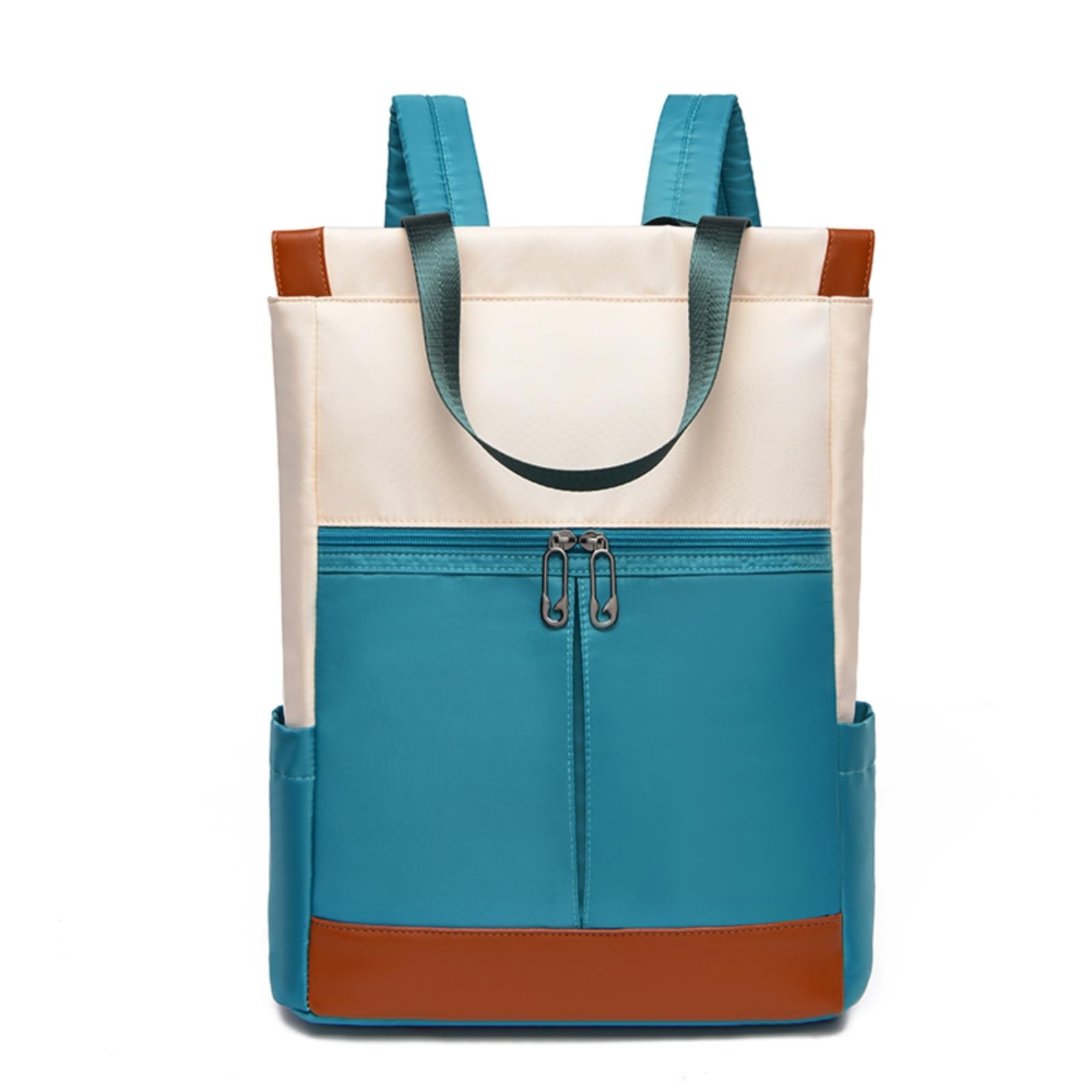 Mochila escolar Oxford Tote-Style Zaino Impermeabile, Versatile Daypack per Ragazze Adolescenti, Ideale I Viaggi di Fine Settimana della Scuola