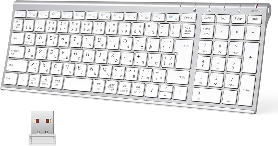 Amazon.co.jp: iClever キーボード ワイヤレスキーボード 無線