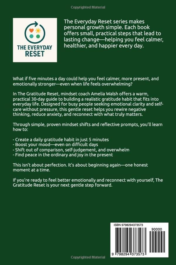 The Gratitude Reset: A 30 Day Mood Boosting Practice: Rewire Negative Thinking, Build Resilience & Bring More Joy into Everyday Life (The Everyday Reset Series) image 3