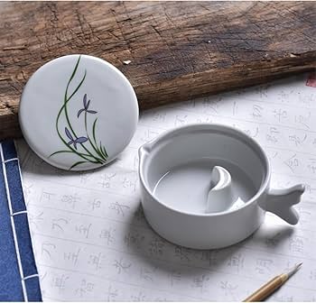 中国青磁　丸い器　　書道筆たて 中国青磁 丸い器 書道筆たて 中国青磁丸い器書道筆たて