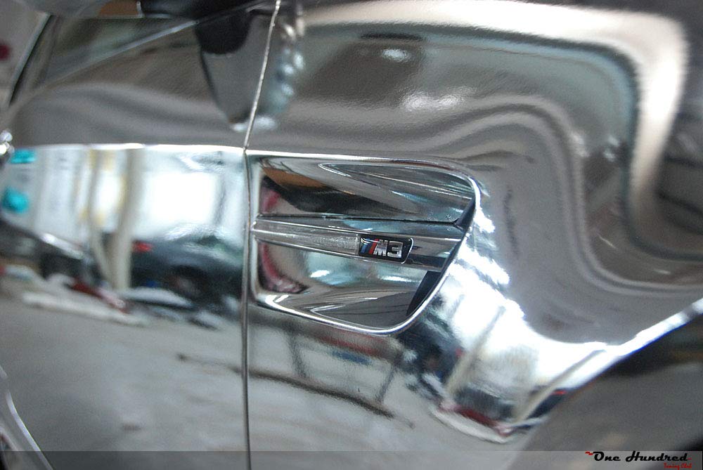 Amazon.co.jp: クロムメッキ カーラッピングフィルム 鏡面カッティング