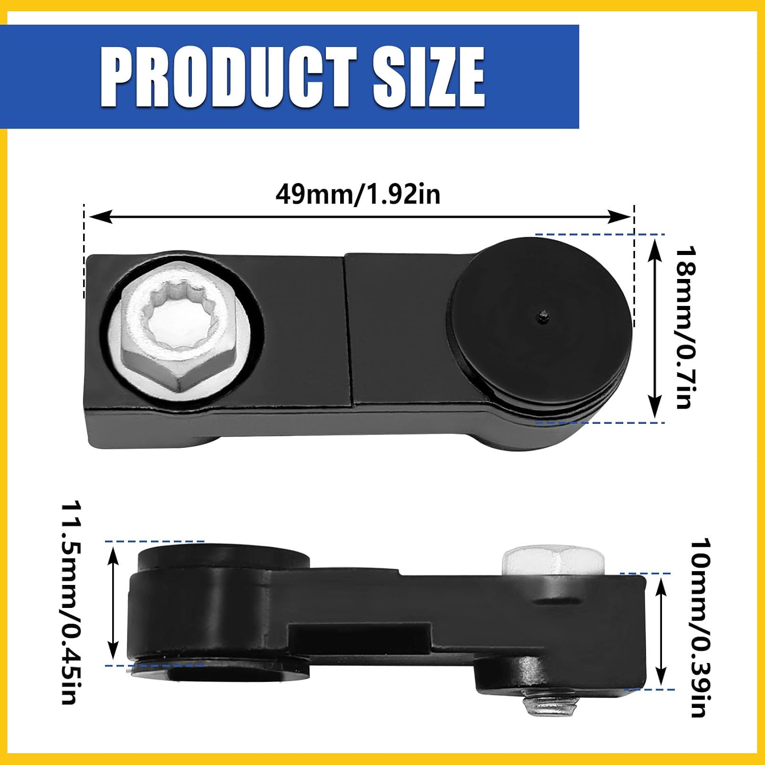09G321397A Automatic Transmission Shift Cable Connector Base Adapter Compatible with Octavia S3 A3 TTS TT Toledo Altea Leon Golf Polo Classic Passat Jetta Gearbox Shift Cable Adapter