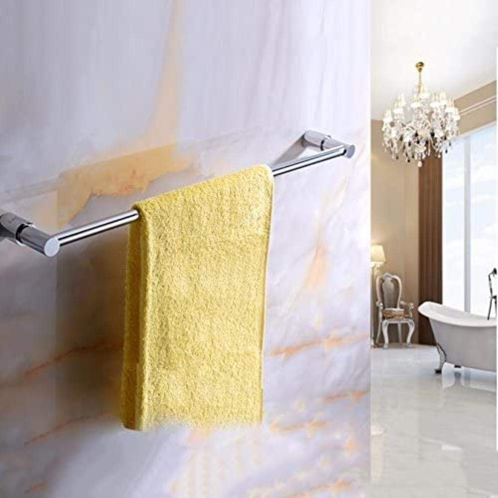 Stendino Portasciugamani singolo 50 cm Portasciugamani da bagno Portasciugamani da parete Appendiabiti a torre in rame Anello a mano Decorazione Comfortable anniversary