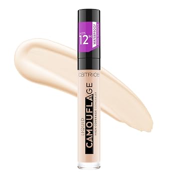 Catrice | Liquid Camouflage High Coverage Concealer | Ultra Long Lasting Concealer | Oil & Paraben Free | Cruelty Free 005 | Light Natural