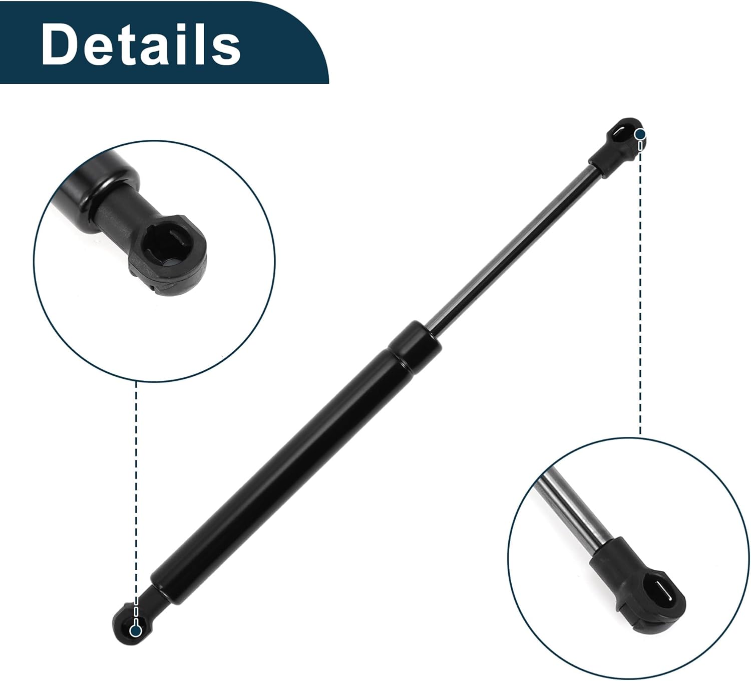 Lift Supports Struts for Land Rover Range Rover L322 Series 2003-2012 No.32029656/BKK760010 Front Hood Gas Spring Black 2Pcs