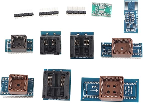 TL866II Universal Programmer Plus EEPROM Flash 8051 AVR MCU GAL PIC with 10 Adapters
