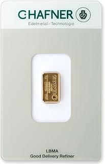 Gold verschenken Goldbarren 1g C.Hafner | inkusive edler Geschenkverpackung