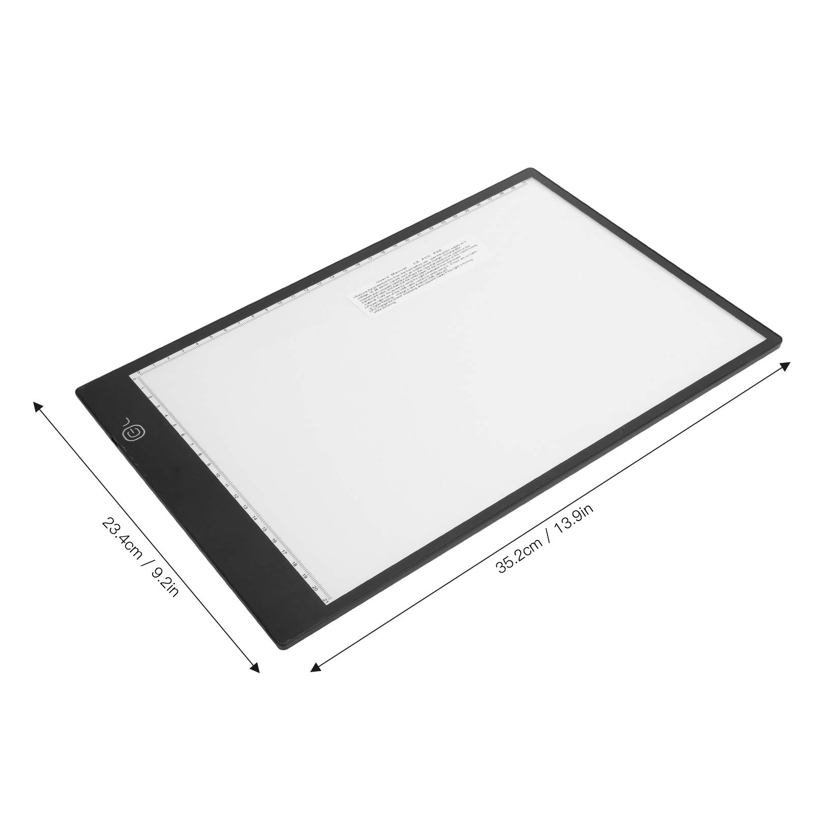 Boîte à lumière LED portable A4, tableau de dessin de traçage à luminosité réglable sur 3 niveaux, tablette de copie alimentée par USB pour artistes, enfants, graffiti et