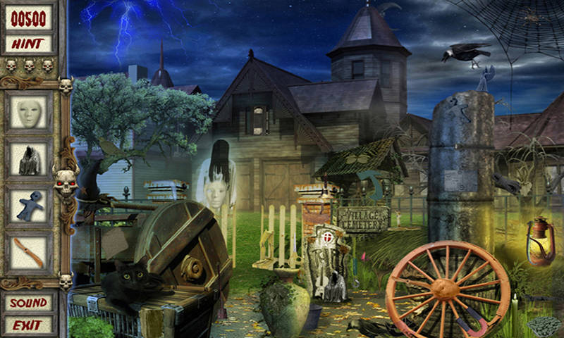 PlayHOG # 90 Hidden Objects Games Free New - Haunted Village - App on ...