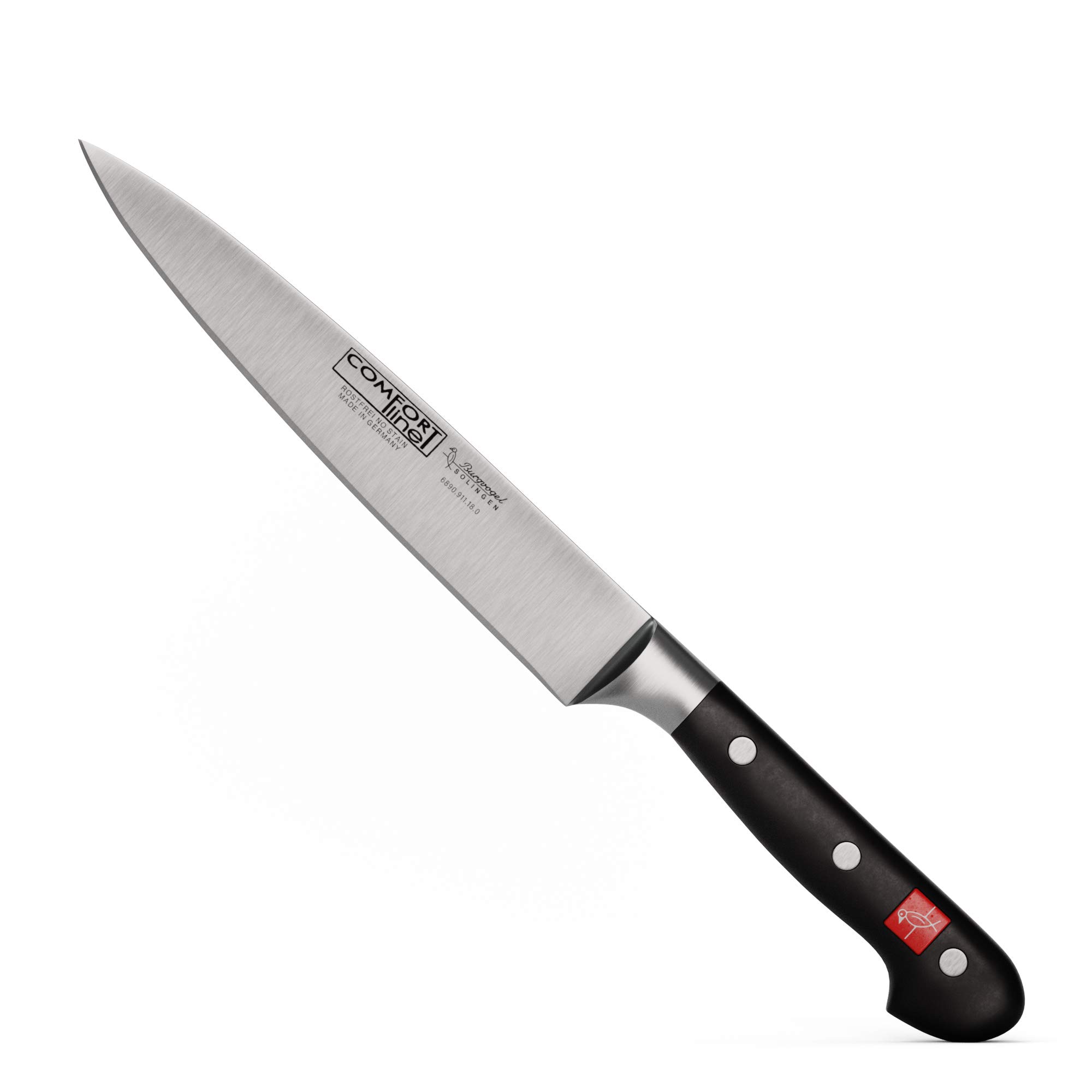 Couteau à fileter 18 cm lavable au lave-vaisselle avec lame en acier inoxydable