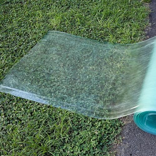 1mm Metacrilato Plancha para Techos, Policarbonato Placas Transparente Tejados, Lámina de Metraquilato para Exterior(50x1000cm)