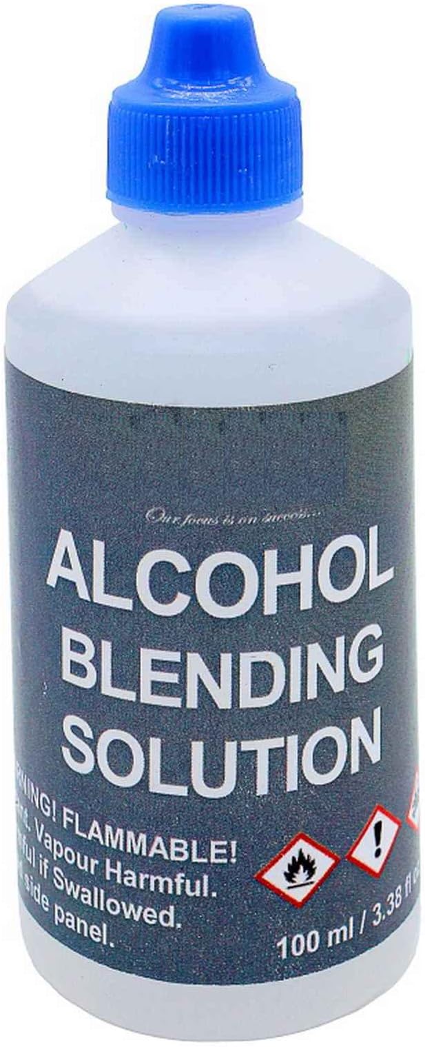 KRAFTMASTERS 100 ml Alcohol Ink Blending Solution for Blending ...