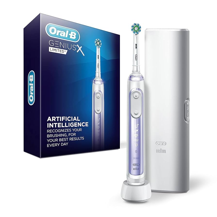 BRAUN 電動歯ブラシ Oral-B GENIUS X Oral-B Genius X Rechargeable Electric Toothbrush Twin Pack
