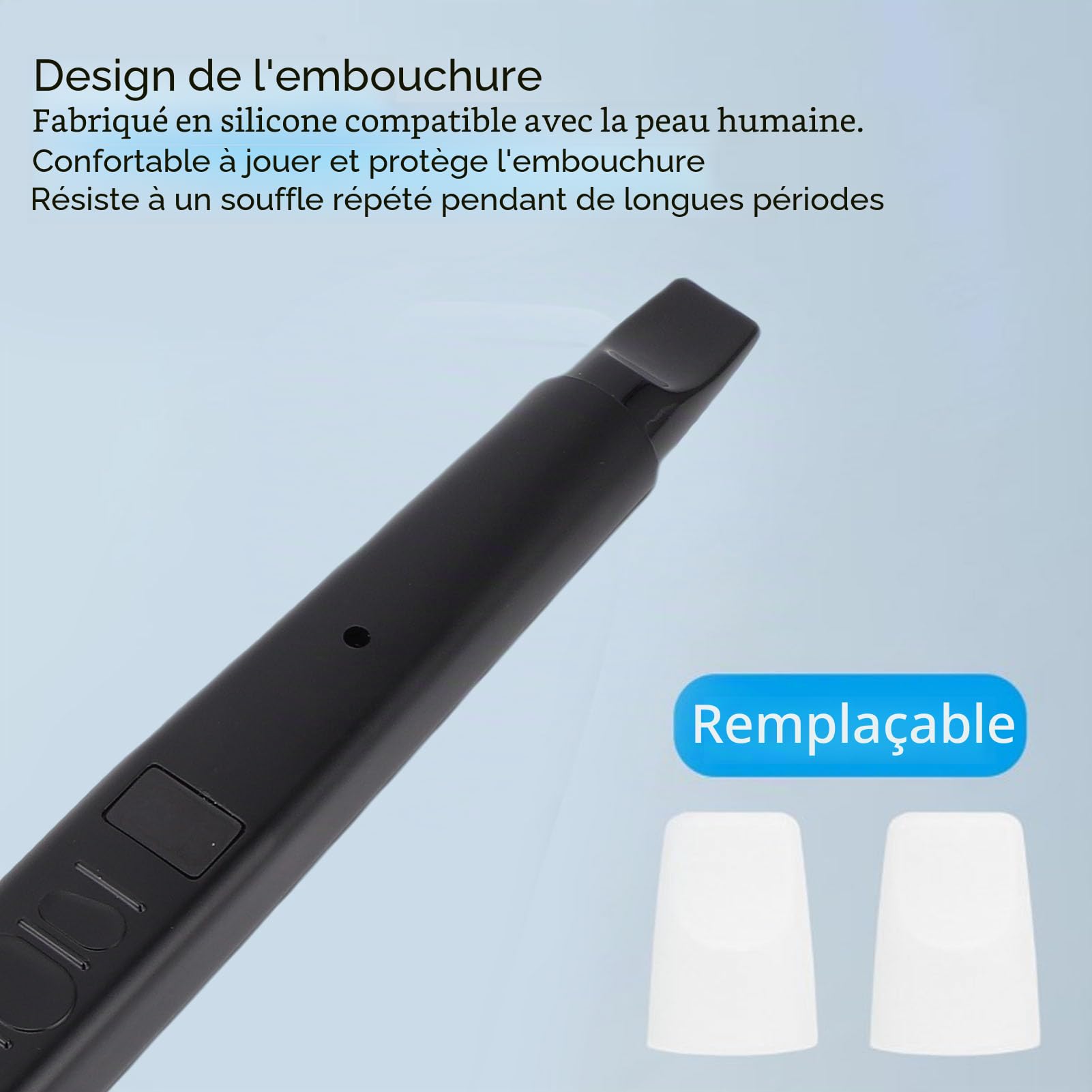 Saxophone électronique, mini-connectivité USB MIDI Saxophone électronique avec 13 Tons, Synthétiseur D'instruments à Vent Numérique, Construit en Haut-parleur HIFI 2W