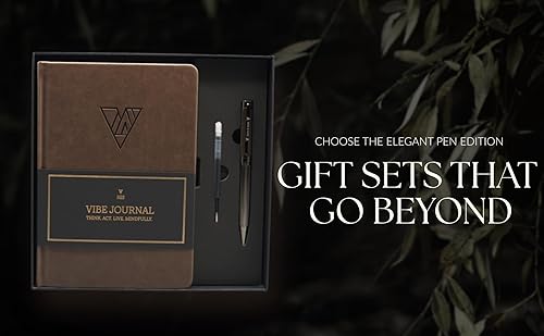 Miniatura 9 de The Vibe Journal - Diario guiado de atención plena de 13 semanas para hombres, indicaciones diarias reflexivas, ejercicios prácticos y herramientas