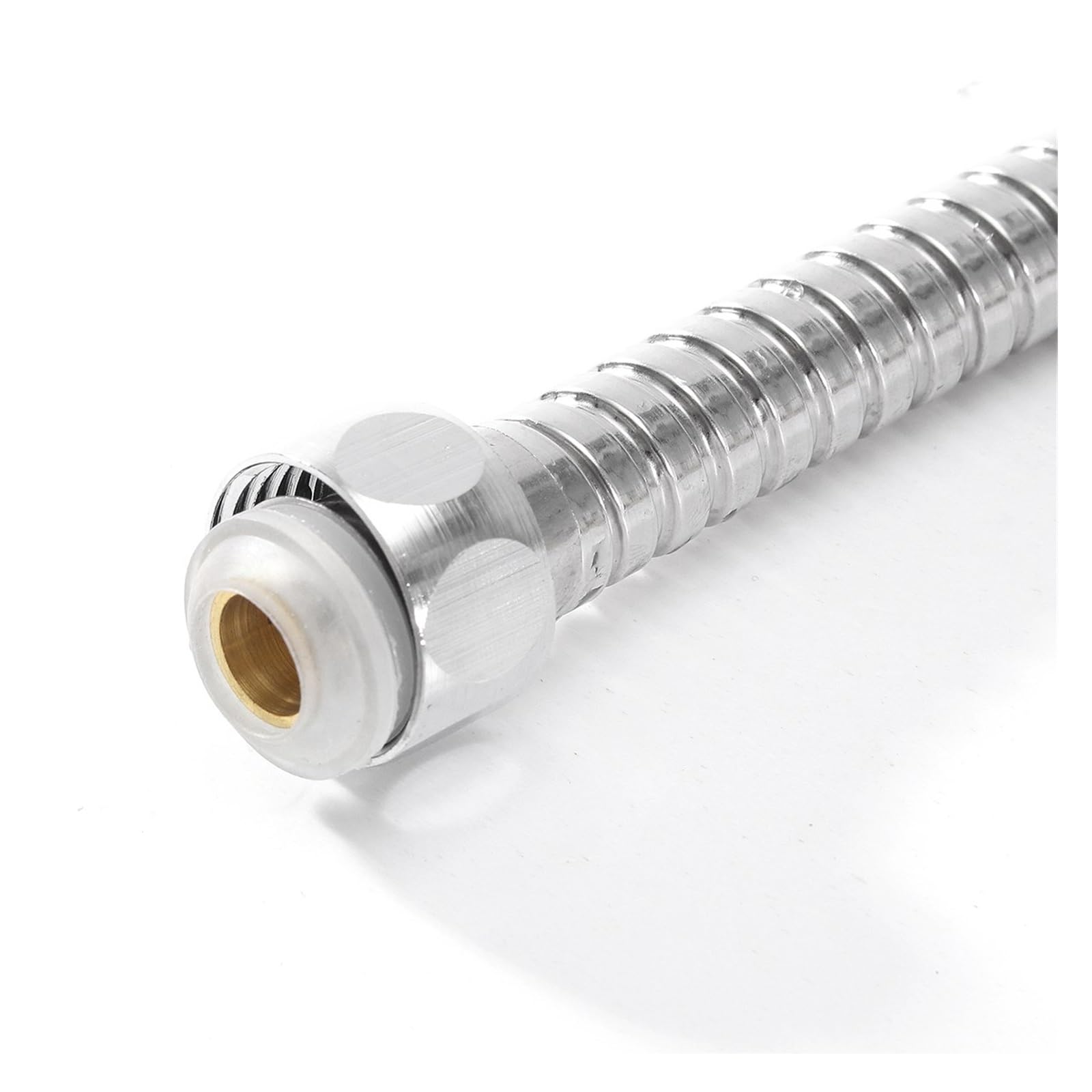 Manguera de ducha universal de acero inoxidable flexible de 1,5 m, tubo de repuesto antitorsión Ch compatible con todas las duchas y fácil de instalar